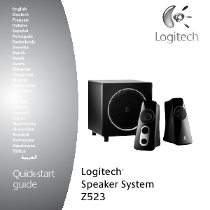 Mode d’emploi Logitech Z523 Haut-parleur