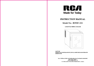 Manual RCA RFRW1201 Wine Cabinet