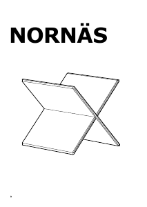 Használati útmutató IKEA NORNAS Borállvány