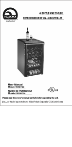 Manual Igloo FRW700 Wine Cabinet