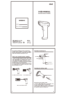 Handleiding Deli E14952 Barcode scanner