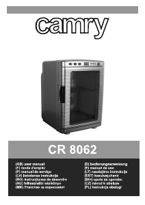 Manual Camry CR 8062 Frigorífico