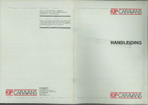 Handleiding Kip 1987 Caravan