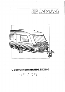 Handleiding Kip 1988 Caravan