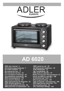 Manual Adler AD 6020 Oven