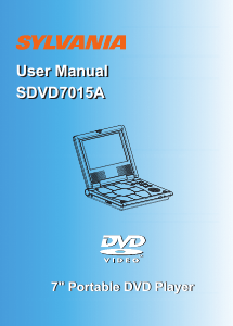 Bruksanvisning Sylvania SDVD7015A DVD spelare