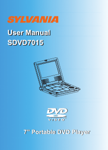Bruksanvisning Sylvania SDVD7015 DVD spelare