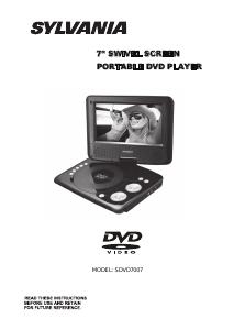 Bruksanvisning Sylvania SDVD7007 DVD spelare
