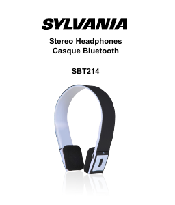 Handleiding Sylvania SBT214 Koptelefoon