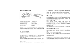 Bedienungsanleitung Sylvania SCR1344 Uhrenradio