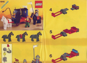 Manuale Lego set 6042 Castle Trasporti carcere