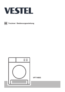 Bedienungsanleitung Vestel VFT14903 Trockner