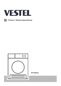 Bedienungsanleitung Vestel VFT24916 Trockner