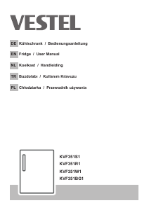 Bedienungsanleitung Vestel KVF351R1 Kühlschrank