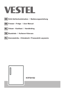 Manual Vestel KVF041S2 Refrigerator