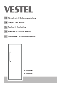 Instrukcja Vestel KVF562W1 Lodówka