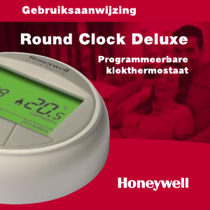 Handleiding Honeywell Round Clock Deluxe Thermostaat