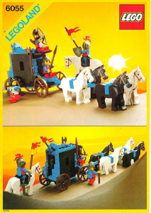 Manuale Lego set 6055 Castle Convoglio prigioniero