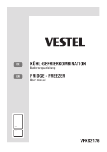 Bruksanvisning Vestel VFKW2236 Kyl-frys