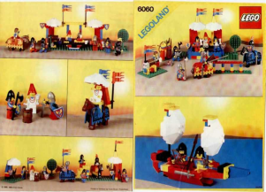 Bedienungsanleitung Lego set 6060 Castle Ritterturnier