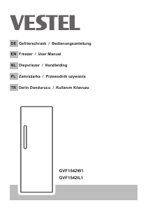 Handleiding Vestel GVF1542IL1 Vriezer