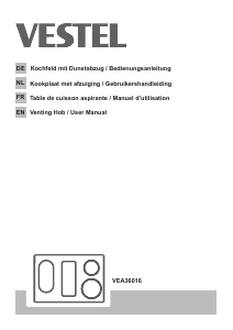 Manual Vestel VEA36016 Hob