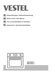 Manual Vestel VEB15016-1 Oven