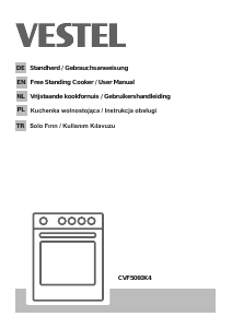 Instrukcja Vestel CVF5060K4 Kuchnia