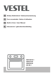 Handleiding Vestel VEH12016-1 Fornuis