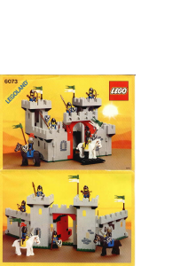 Manuale Lego set 6073 Castle Il castello del cavaliere