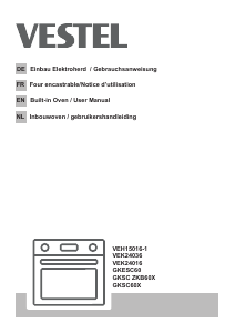 Handleiding Vestel VEH15016-1 Fornuis