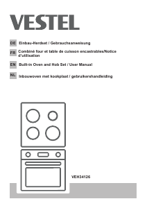 Handleiding Vestel VEH34126 Fornuis