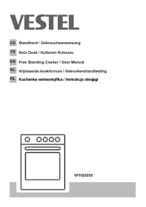 Instrukcja Vestel VFHS5050 Kuchnia