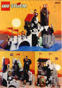 Manuale Lego set 6075 Castle Torre