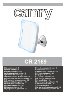 Instrukcja Camry CR 2169 Lustro