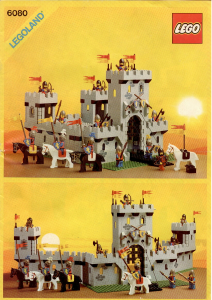 Manuale Lego set 6080 Castle Il castello del Re