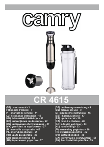 Priručnik Camry CR 4615 Ručni blender