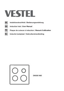 Handleiding Vestel GK60XIND Kookplaat