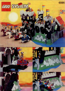Manuale Lego set 6086 Castle Il castello del cavaliere nero