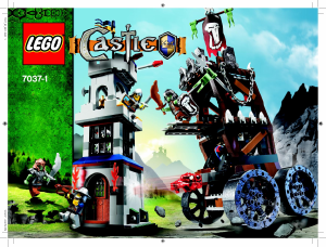 Bruksanvisning Lego set 7037 Castle Torn räd
