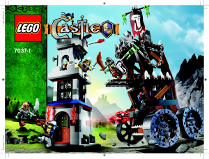 Handleiding Lego set 7037 Castle Aanval op de toren