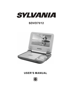 Bruksanvisning Sylvania SDVD7012 DVD spelare