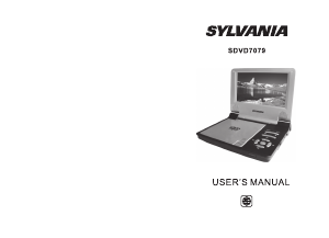 Bruksanvisning Sylvania SDVD7079 DVD spelare