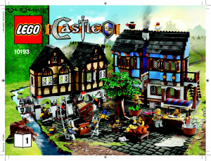 Bruksanvisning Lego set 10193 Castle Medeltidsby