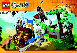 Instrukcja Lego set 70400 Castle Zasadzka w lesie