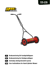 Manual Meec Tools 721-235 Lawn Mower
