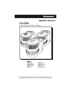 Bruksanvisning Honeywell HCM-6012I QuietCare Luftfuktare