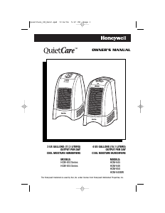 Mode d’emploi Honeywell HCM-650 QuietCare Humidificateur