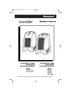 Bruksanvisning Honeywell HCM-645 QuietCare Luftfuktare