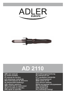 Manual Adler AD 2110 Ondulator